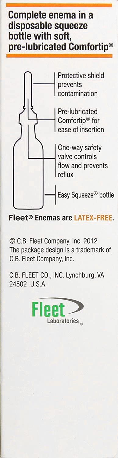 Fleet Mineral Oil Enema, Latex Free - 4.5 fl oz/Expires 03/2026