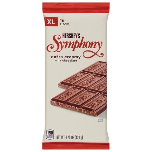 Hershey Company Symphony XL Creamy Milk Chocolate Bar, 4.25 oz
