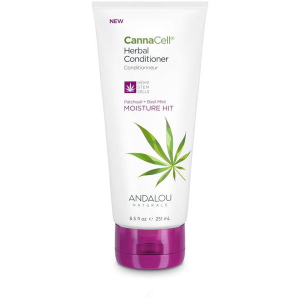Andalou Naturals Cannacell Herbal Conditioner, Moisture Hit, 8.5 Ounce