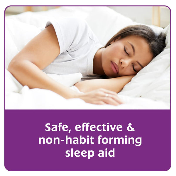 Sominex Nighttime Sleep-Aid, Safe and Effective, Non-Habit Forming, Original Formula, 16 Tablets