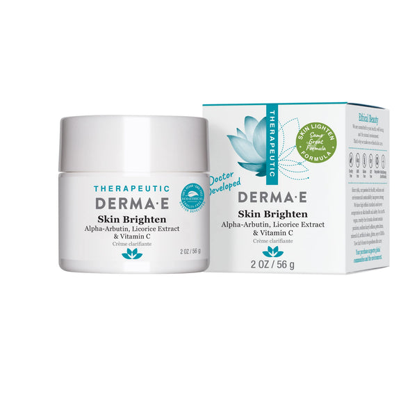 DERMA E Skin Brightening Cream, 2 oz