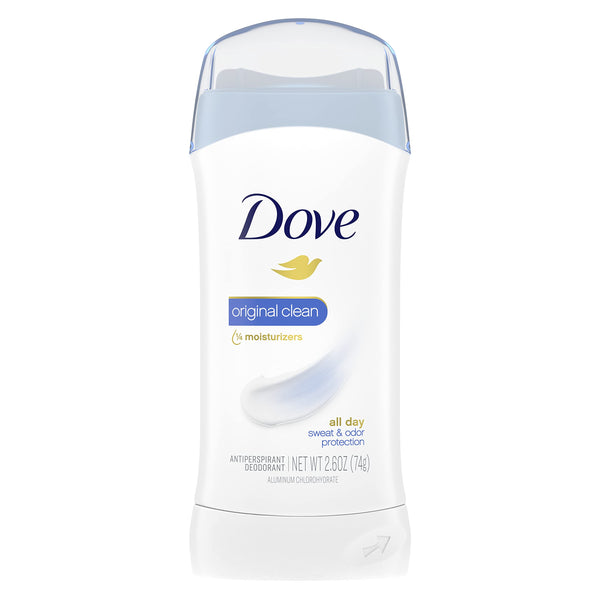 Dove Invisible Solid Anti-Perspirant/Deodorant, Original Clean, 2.6 Ounce