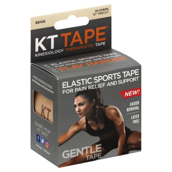 KT Health KT Tape Elastic Sports Tape, 20 ea