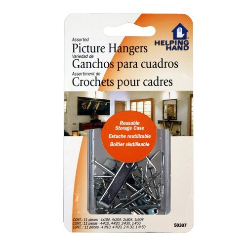 Helping Hands 50307 Assorted Picture Hanger Hooks