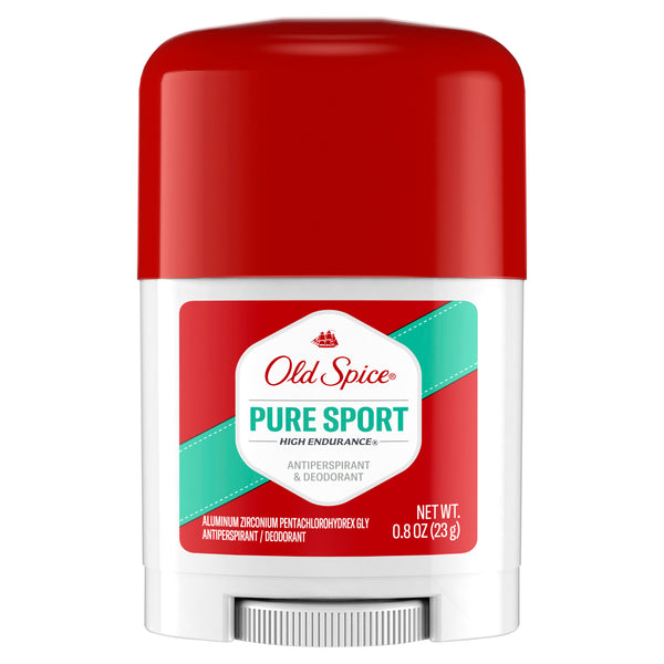 Old Spice High Endurance Anti-Perspirant Deodorant for Men, 48 Hour Protection, Pure Sport Scent, 0.8 Oz