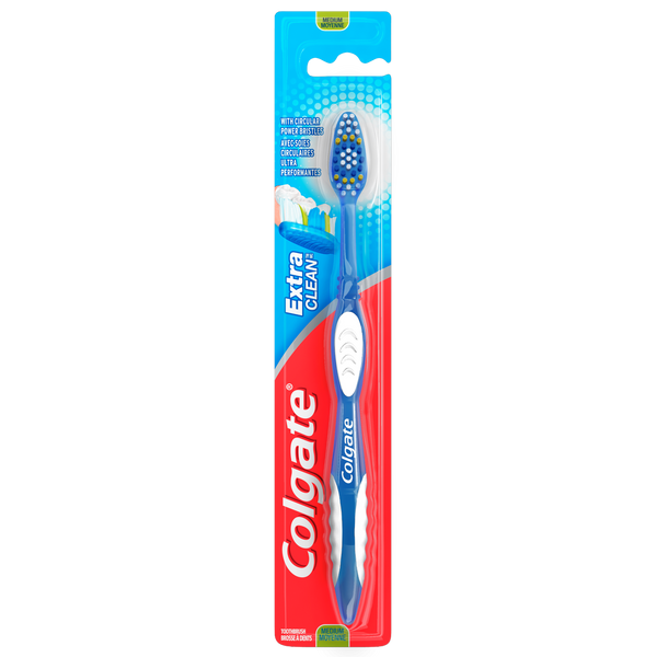 Colgate Extra Clean Toothbrush, Medium, 3.2 Ounce