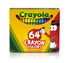 Crayola 64 Count Crayons With Built-In Sharpener - H&B Aisle