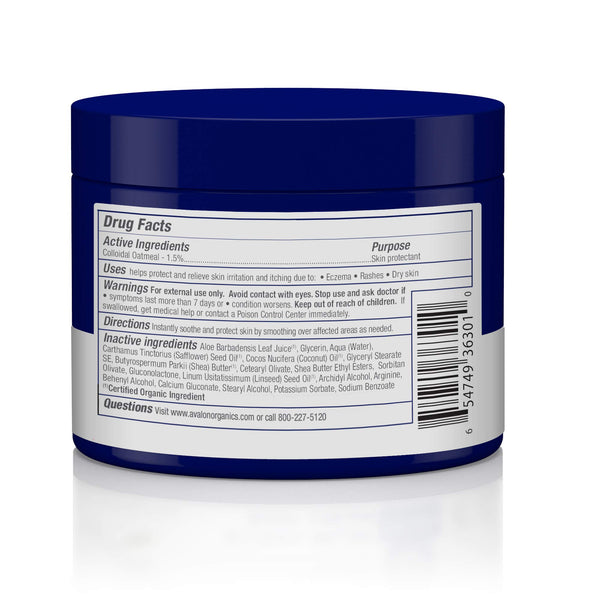 Avalon Organics Therapy Eczema Relief Body Cream, 10 Oz