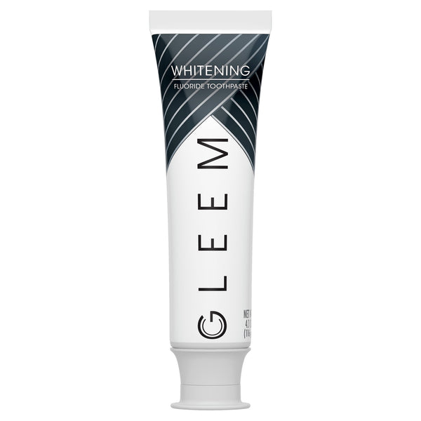 Gleem Whitening Anticavity Toothpaste with Charcoal, Mint, 4.1 oz