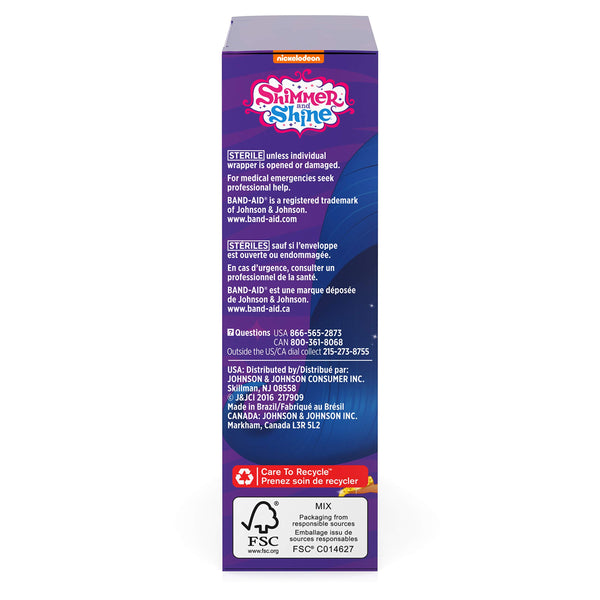 Band-Aid Shimmer and Shine, 20 Count