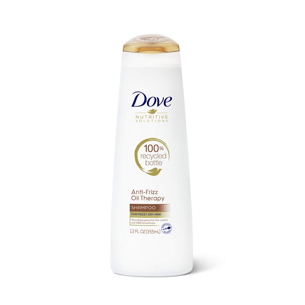 Dove Nutritive Solutions Anti Frizz Shampoo Oil Therapy with Nutri-Oils 12 oz