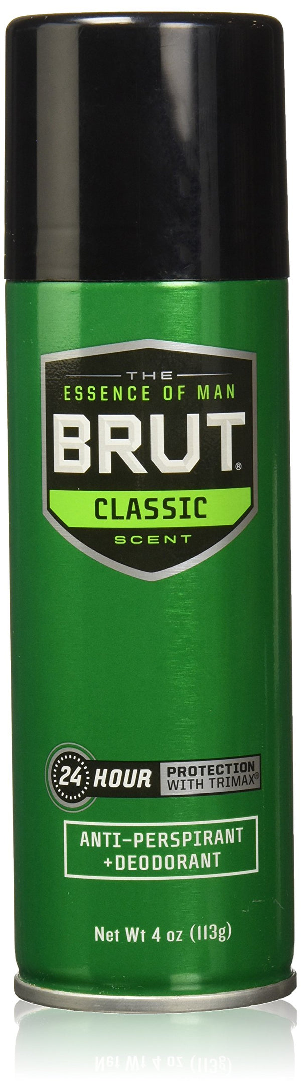 Brut Men Deodorant Aerosol Classic Scent Spray, 4 Ounce/Exp Dec 2023