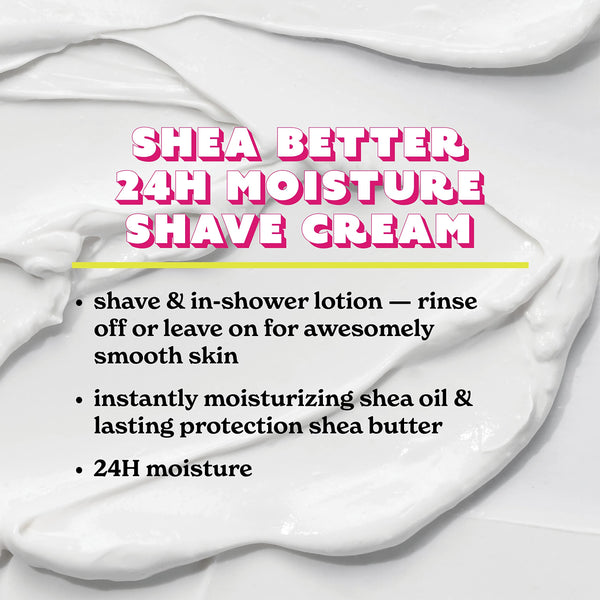 eos Ultra Moisturizing Shave Cream - Lavendar Jasmine | 24 Hour Moisture | 7 fl oz.