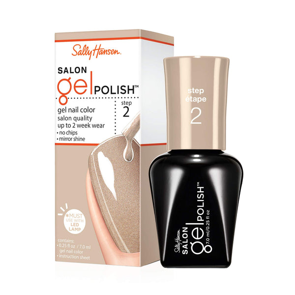 Sally Hansen Salon Gel Polish Nail Lacquer, Pearls, Please, 0.14 Fl Oz