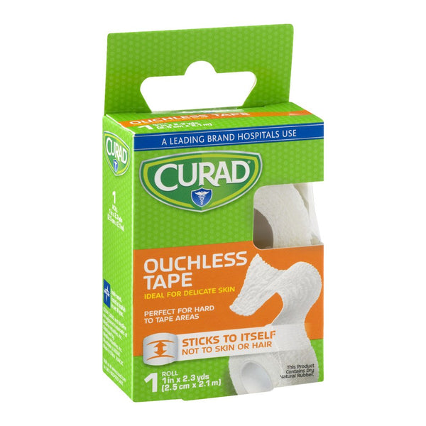 Curad Ouchless Tape 1 in X 2.3 yd 1 ea (Pack of 6)