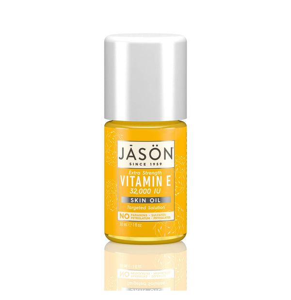 Jason Natural Cosmetics Vitamin E 32,000 IU Extra Strength Skin Oil, Targeted Solution, 1 fl oz - H&B Aisle
