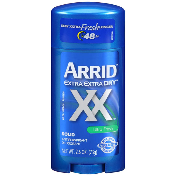 Arrid XX Ultra Fresh Extra Extra Dry Solid Anti-Perspirant Deodorant 2.6 oz
