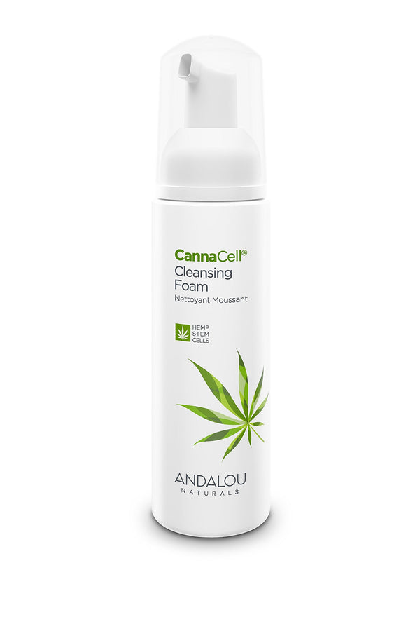 Andalou Naturals CannaCell Cleansing Foam, 5.5 Ounces