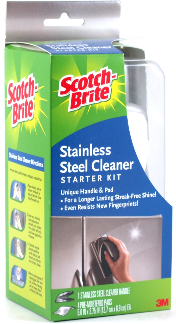Scotch-Brite Stainless Steel Cleaner and Polisher Starter Kit