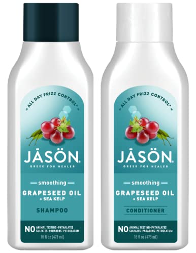 Jason Shampoo, Smoothing Sea Kelp, 16 Oz