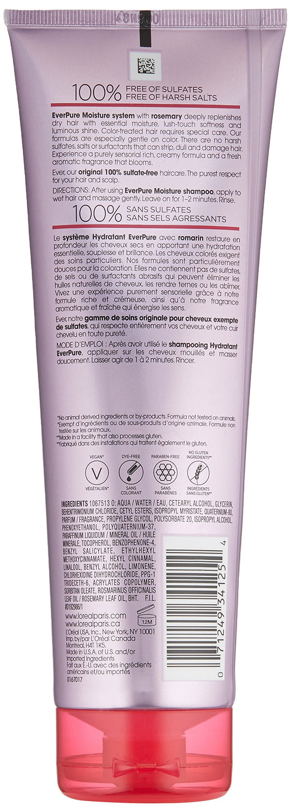 L'Oréal Paris EverPure Sulfate Free Moisture Conditioner 8.5 fl. oz.