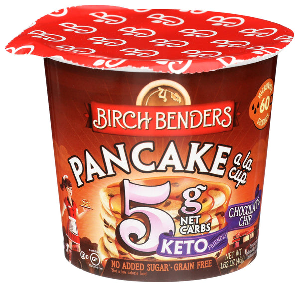 Birch Benders Chocolate Chip Pancake Cup, 1.62 OZ