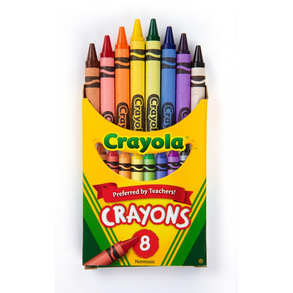 Crayola Classic Crayons, School Supplies, 8 Count - H&B Aisle