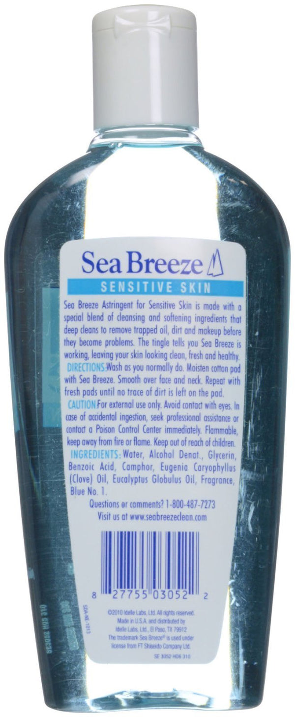 Sea Breeze Actives Sensitive Skin Astringent - 10 Oz