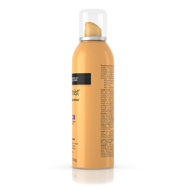 Neutrogena Micro-Mist Airbrush Sunless Tan Spray, Deep 5.3 oz