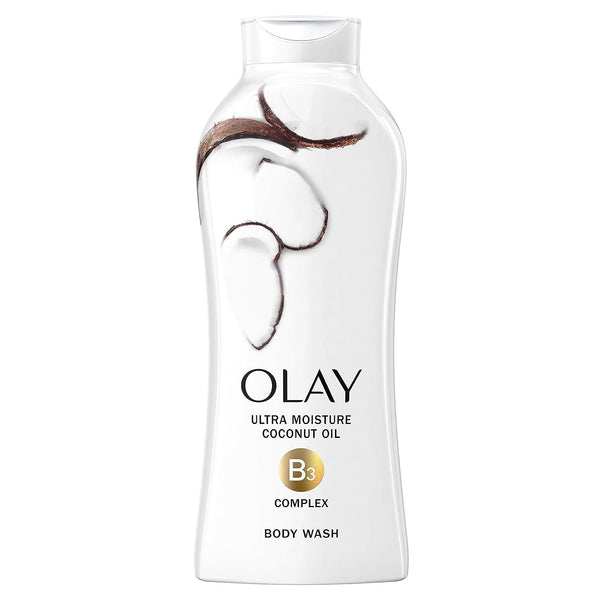 Olay Ultra Moisture Body Wash with Coconut Oil, 22 fl oz