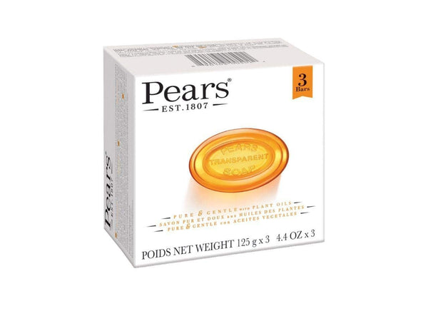 Pears Pure & Gentle Soap with Natural Oils, 3.5 oz bars, 3 ea