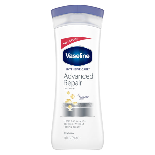 Vaseline hand and body lotion Advanced Repair Unscented 10 oz