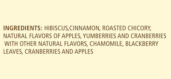 Celestial Seasonings Herbal Tea, Cranberry Apple Zinger, 20 Count