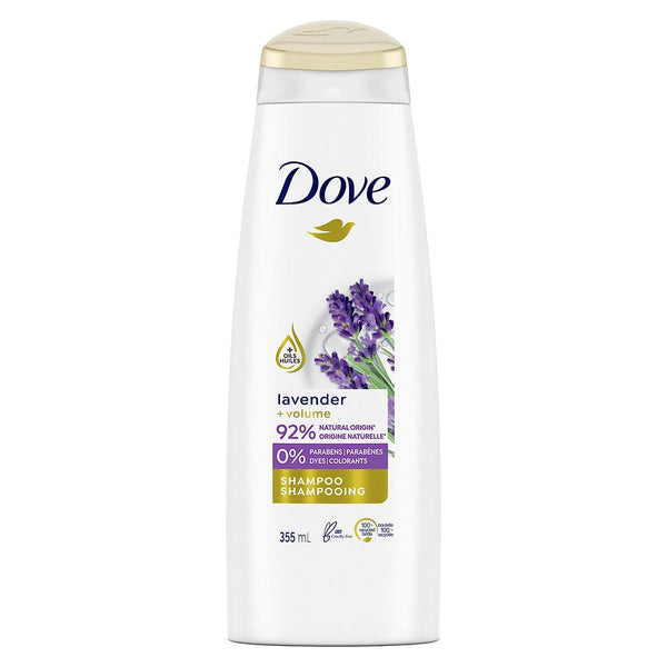 Dove Volume Shampoo for Thinning Hair Thickening Ritual Hair Shampoo with Lavender 12 oz