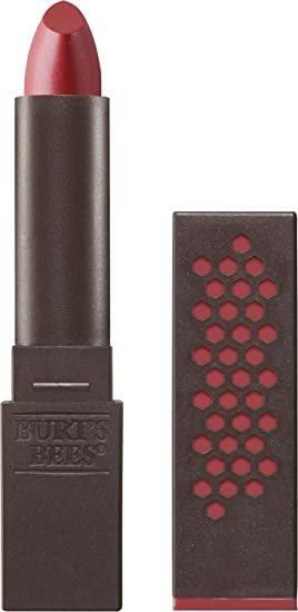 Burt's Bees 100% Natural Glossy Lipstick, Blush Ripple - 1 Tube