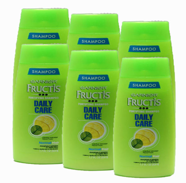 Garnier Fructis Shampoo Daily Care 1.7Oz (Pack of 6)