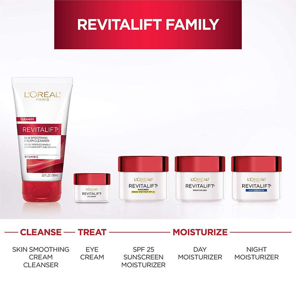 L'Oreal Paris Skincare Revitalift Anti-Wrinkle and Firming Face and Neck Moisturizer with Pro-Retinol Paraben Free 1.7 oz (Packaging may vary)