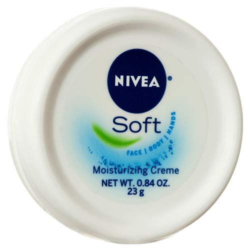 Nivea Soft Moisturizing Cream 0.84 oz/23g Travel Size Face & Body Hands Creme