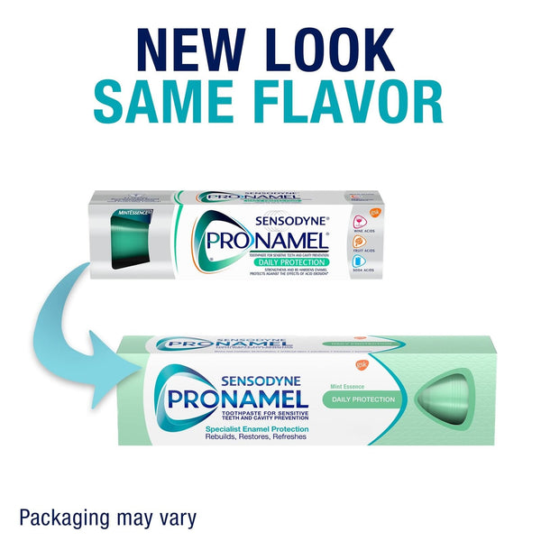 Sensodyne Pronamel Daily Protection Enamel Toothpaste for Sensitive Teeth, to