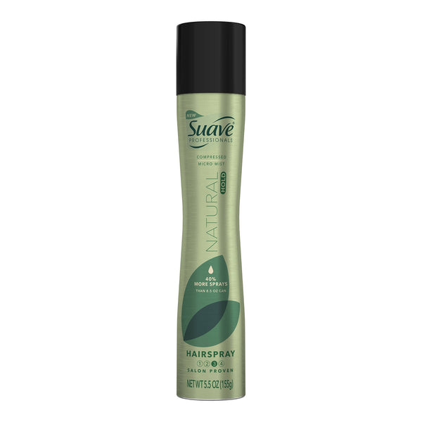 Suave Professionals Compressed Micro Mist Natural Hold Hairspray 5.5 oz