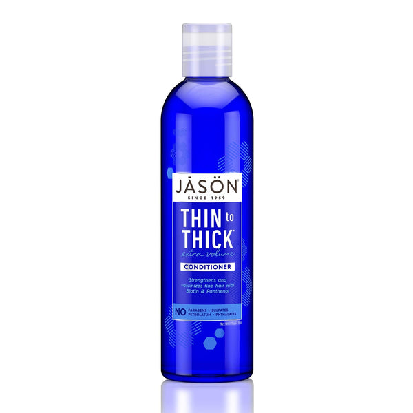 JASON Thin-to-Thick Extra Volume Conditioner, 8 Ounce Bottle
