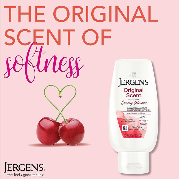 Jergens Original Scent Dry Skin Moisturizer with Cherry Almond Essence