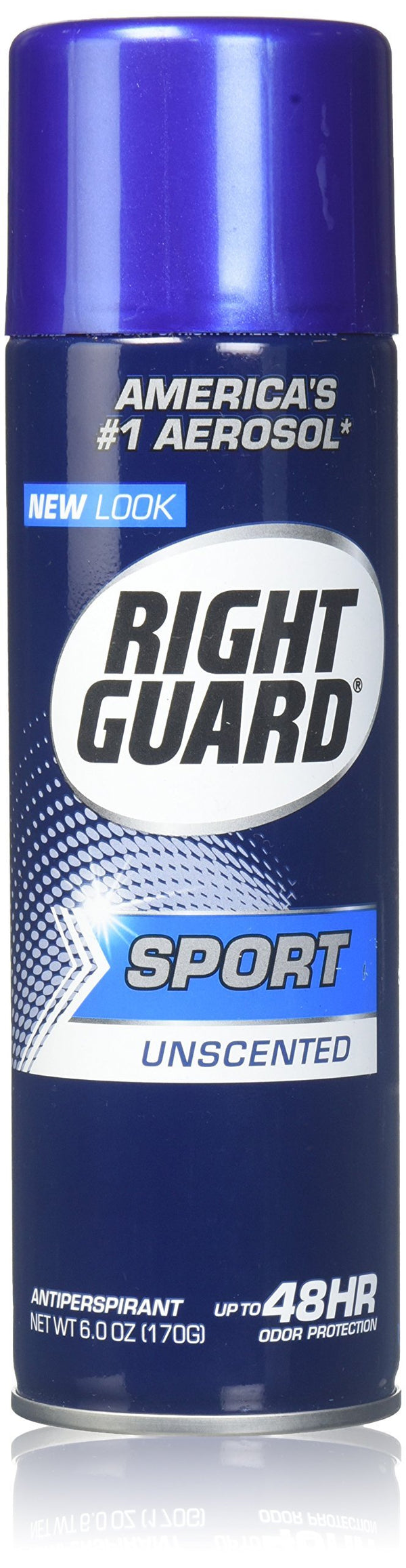 Right Guard Sport 3 D Odor Defense Antiperspirant and Deodorant Aerosol Spray Unisex Deodorant Spray, 6 Ounce - H&B Aisle