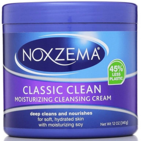 Noxzema Classic Clean Cream Moisturizing Cleansing, 12 oz
