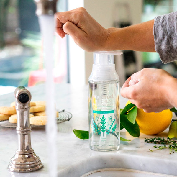 Method, Kitchen Gel Hand Wash Lemongrass Citronella, 12 Ounce