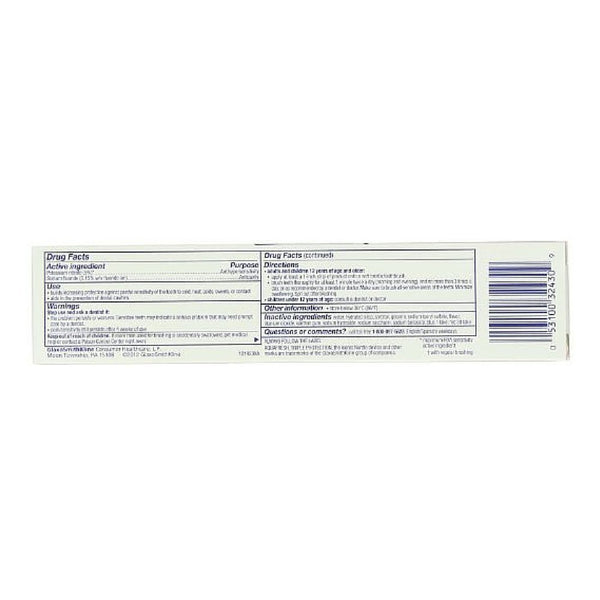 Aqua Fresh Sensitive Maximum Strength Toothpaste, 5.6 oz, (32432)
