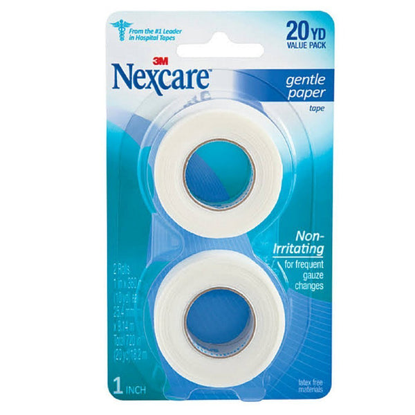 Nexcare First Aid 3M Gentle Paper Tape 2 roll - H&B Aisle