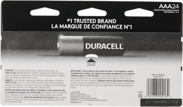 Duracell Coppertop AAA Batteries with Power Boost