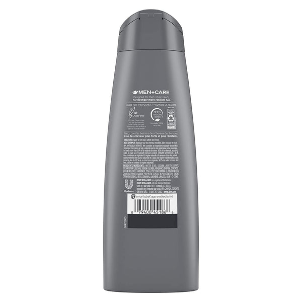 Dove Men + Care Elements Charcoal Fortifying Shampoo - 12 oz
