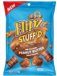 Flipz Stuff'D, Milk Chocolate Peanut Butter Filled Pretzels